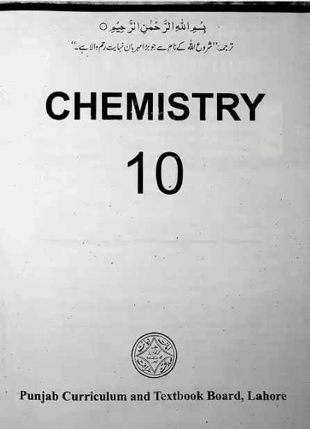 10th Class Chemistry (English Medium) Text Book Punjab Board 1 10th Class Chemistry (English Medium) PCTB Text Book
